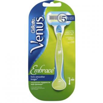 ЖИЛЛЕТТ (GILLETTE) VENUS EMBRACE СТАНОК 2 кассеты