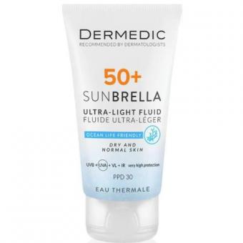 ДЕРМЕДИК SUNBRELLA ФЛЮИД ДЛЯ ЛИЦА 40 мл SPF 50+ для сухой и нормальной кожи