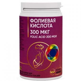 ФОЛИЕВАЯ КИСЛОТА БАД капс. №60