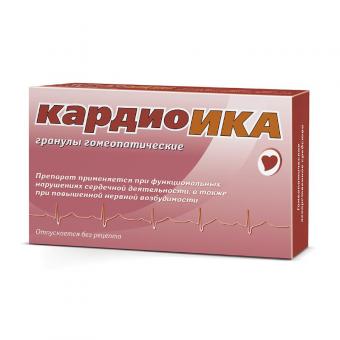 КАРДИОИКА гранулы гомеопатич. пак. 10 гр