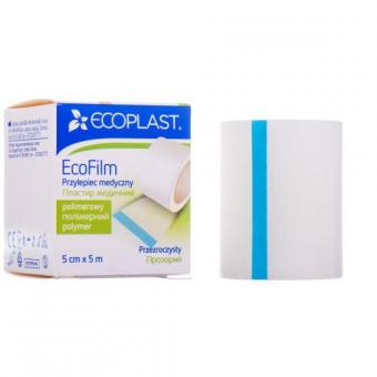 ЛЕЙКОПЛАСТЫРЬ ФИКСИРУЮЩИЙ ЭКОПЛАСТ полимерная основа 5см х 500см