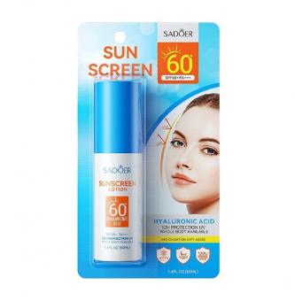 SADOER ЛОСЬОН СОЛНЦЕЗАЩИТНЫЙ 50 мл SPF60+