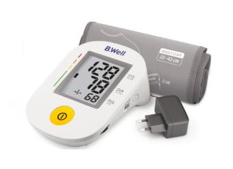 БИ ВЕЛЛ (B.WELL) ПРИБОР (ТОНОМЕТР) ИЗМ. АРТ. ДАВЛЕНИЯ АВТОМАТ + АДАПТЕР И УНИВЕРСАЛЬНАЯ МАНЖЕТА PRO-36
