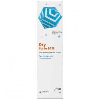 ВИТАТЕКА ДРАЙ ФОРТЕ ДАБОМАТИК ДЕЗОДОРАНТ 50 мл при повышен. потливости