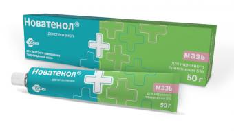 НОВАТЕНОЛ мазь 5% туба 50 гр