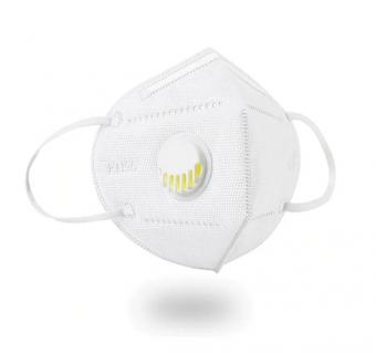 РЕСПИРАТОР ЗАЩИТНЫЙ N95 степень защиты FFP2 с клапаном №1