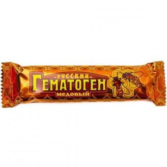 ГЕМАТОГЕН РУССКИЙ пастилки медовый