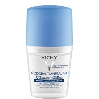 ВИШИ (VICHY) 48 часов ДЕЗОДОРАНТ РОЛИК 50 мл с минералами