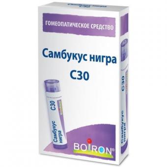 САМБУКУС НИГРА С30 гранулы гомеопатич. 4 гр