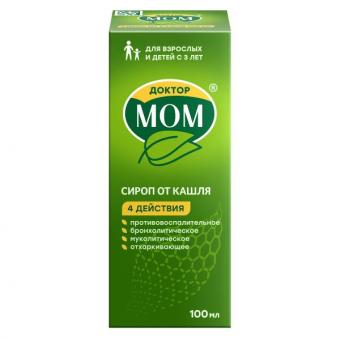 ДОКТОР МОМ сироп 100 мл