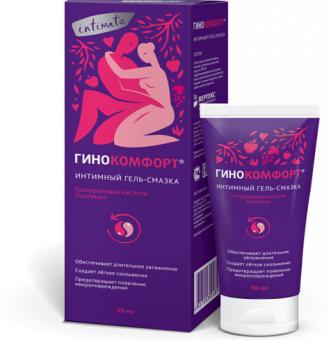 ГИНОКОМФОРТ ГЕЛЬ-СМАЗКА 50 мл гиалуроновая к-та/пантенол