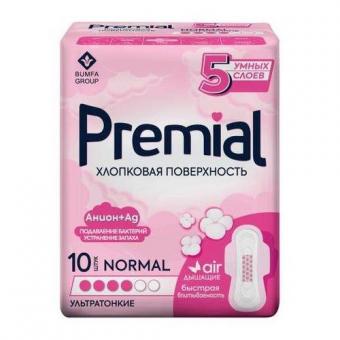 ПРОКЛАДКИ PREMIAL НА КРИТИЧЕСКИЕ ДНИ НОРМАЛ №10
