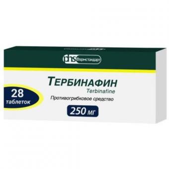 ТЕРБИНАФИН ФАРМСТАНДАРТ табл. 250 мг №28