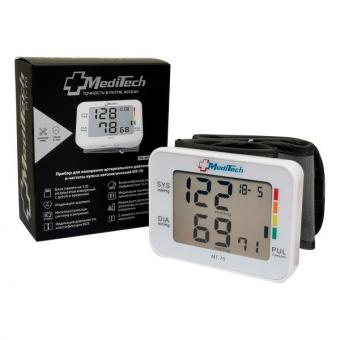 MEDITECH ПРИБОР (ТОНОМЕТР) ИЗМ. АРТ. ДАВЛЕНИЯ АВТОМАТ НА ЗАПЯСТЬЕ МТ-70