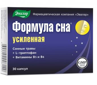 ФОРМУЛА СНА УСИЛЕННАЯ ЭВАЛАР капс. №30