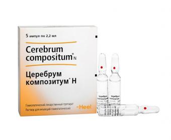 ЦЕРЕБРУМ КОМПОЗИТУМ р-р д/инъекц. амп. 2,2 мл №5