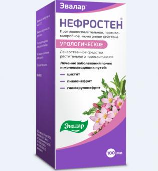 НЕФРОСТЕН ЭВАЛАР р-р внутр. фл. 100 мл