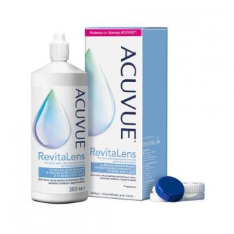 РАСТВОР ДЛЯ ЛИНЗ ACUVUE REVITALENS 360 мл
