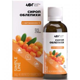 АВС ХЭЛСИ ФУД ОБЛЕПИХА С ВИТ.С сироп 250 мл