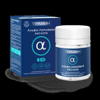 ТУРАМИН АЛЬФА-ЛИПОЕВАЯ КИСЛОТА капс. №30