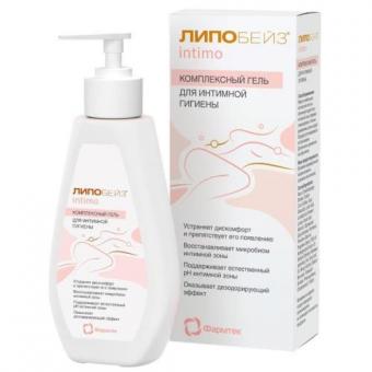 ЛИПОБЕЙЗ ИНТИМО ГЕЛЬ ДЛЯ ИНТИМНОЙ ГИГИЕНЫ 200 мл комплексный
