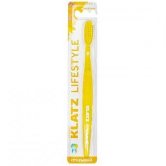 KLATZ (КЛАЦ) LIFESTYLE ЗУБНАЯ ЩЕТКА средняя