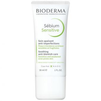 БИОДЕРМА (BIODERMA) СЕБИУМ СЕНСИТИВ КРЕМ ДЛЯ КОЖИ 30 мл