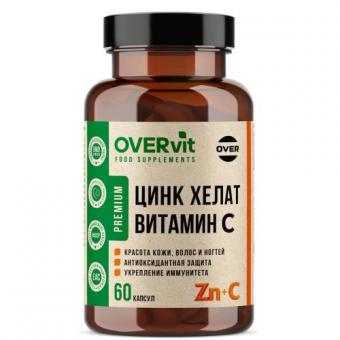 OVERVIT ЦИНК + ВИТАМИН С капс. №60