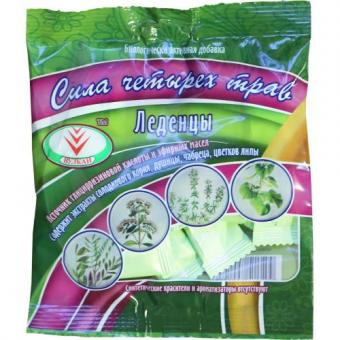 СИЛА ЧЕТЫРЕХ ТРАВ леденцы 50 гр