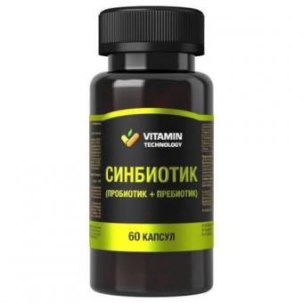 СИНБИОТИК (ПРОБИОТИК+ПРЕБИОТИК) капс. №60