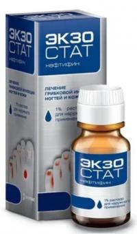 ЭКЗОСТАТ р-р наруж. 1% 12 мл