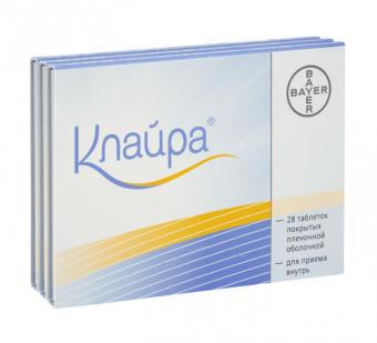 КЛАЙРА набор табл. п/о плен. №28