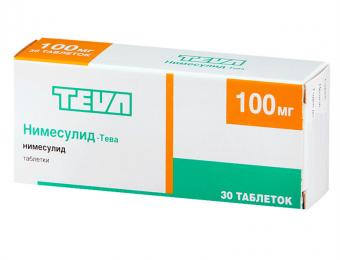 НИМЕСУЛИД ТЕВА табл. 100 мг №30