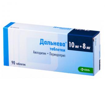 ДАЛЬНЕВА табл. 10+8 мг №90