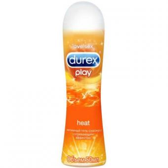ГЕЛЬ-СМАЗКА ДЮРЕКС PLAY HEAT с согревающим эффектом 50 мл