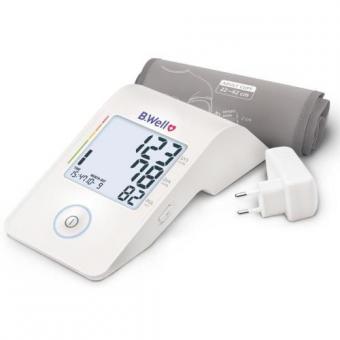 БИ ВЕЛЛ (B.WELL) ПРИБОР (ТОНОМЕТР) ИЗМ. АРТ. ДАВЛЕНИЯ АВТОМАТ + АДАПТЕР И УНИВЕРСАЛЬНАЯ МАНЖЕТА MED-53
