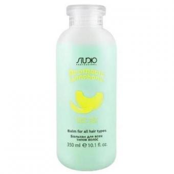 KAPOUS STUDIO БАЛЬЗАМ ДЛЯ ВОЛОС 350 мл банан/дыня