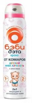 ДЭТА БЭБИ AQUA АЭРОЗОЛЬ ОТ КОМАРОВ 100 мл с 1 года