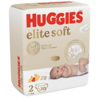 ХАГГИС ПОДГУЗНИКИ ДЕТСКИЕ ELITE SOFT 4-6 кг №20