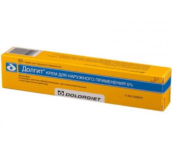 ДОЛГИТ крем 5% 50 гр