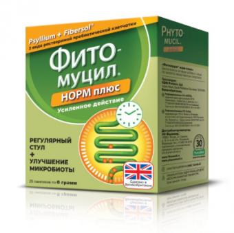 ФИТОМУЦИЛ НОРМ ПЛЮС пор. внутр. пак. №25