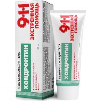 911 ХОНДРОИТИН МИРРОЛЛА гель-бальзам д/тела 100 мл