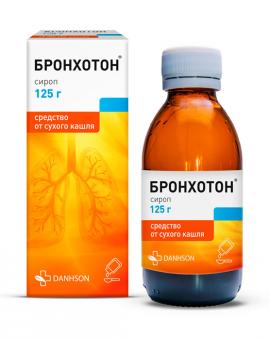 БРОНХОТОН сироп фл. 125 гр