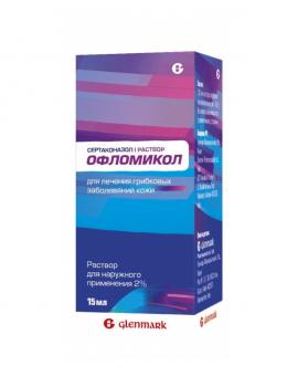 ОФЛОМИКОЛ р-р наруж. 2% фл. 15 мл