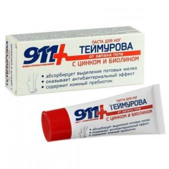 911 ТЕЙМУРОВА паста для ног 50 мл