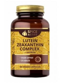 СПАЙС АКТИВ ЛЮТЕИН ЗЕАКСАНТИН КОМПЛЕКС С ШАФРАНОМ капс. №60