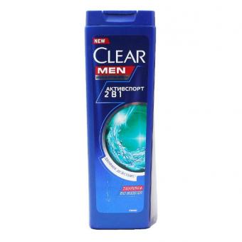 CLEAR АКТИВСПОРТ ШАМПУНЬ ДЛЯ МУЖЧИН 400 мл 2 в 1