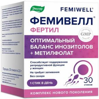 ФЕМИВЕЛЛ ФЕРТИЛ пор д/приг.р-ра внутрь стик 2 гр №30