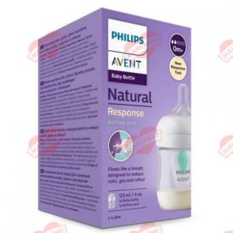 АВЕНТ NATURAL RESPONSE БУТЫЛОЧКА 125 мл scy 670/01 с силик. соской 0 мес.