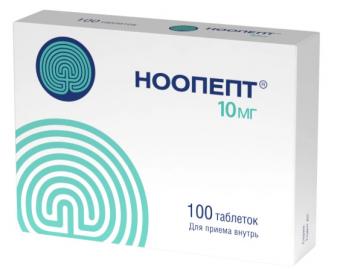НООПЕПТ табл. 10 мг №100